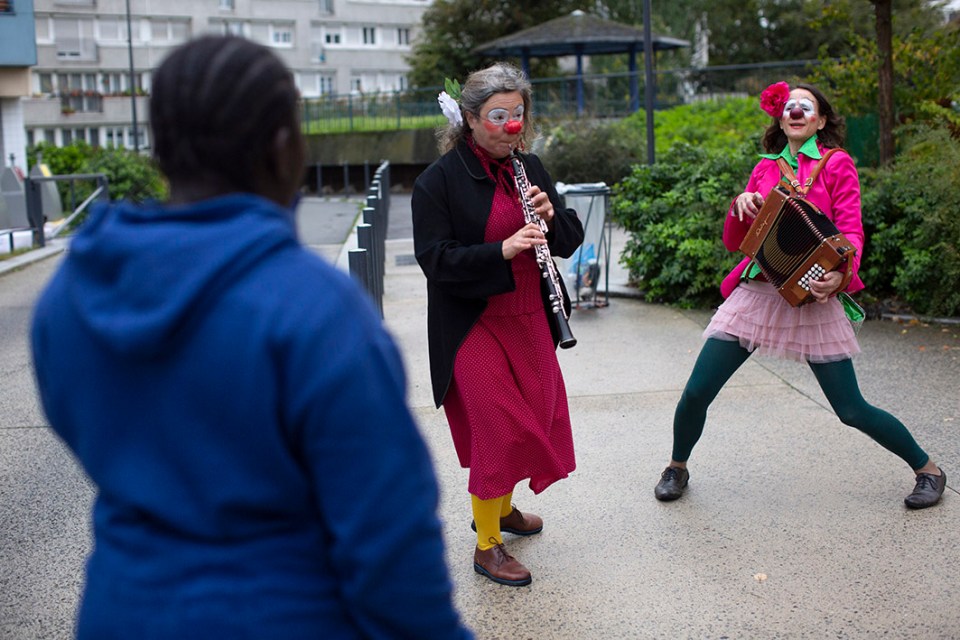 improvisation clown rue