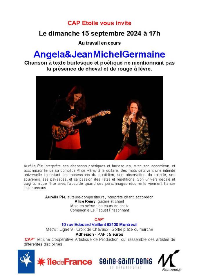 chanson à texte et poésie