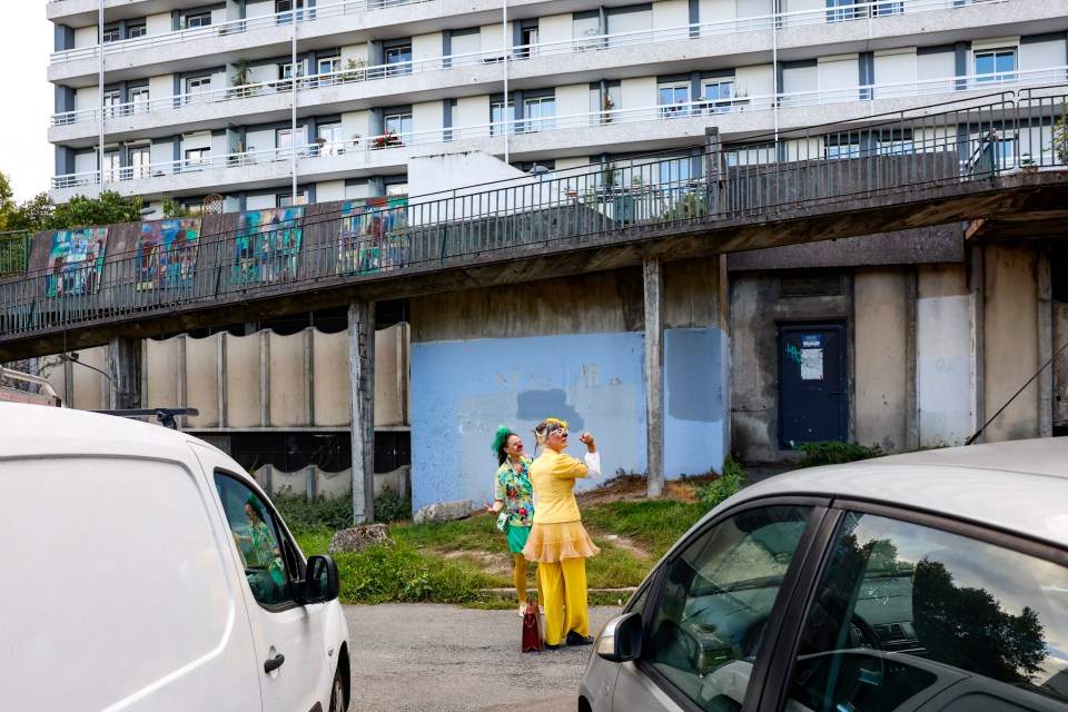 spectacle déambulation de rue